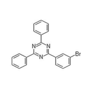 2-(3-Bromophenyl)-4,6-diphenyl-1,3,5-triazine,CAS 864377-31-1,C21H14BrN