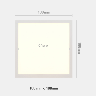 100mmX100mmOLED照明面板