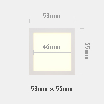 53mmX55mmOLED照明面板