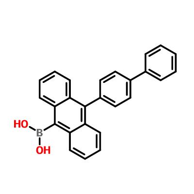 B-(10-[1,1'-联苯]-4-基-9-蒽基)硼酸 400607-47-8 C26H19BO2