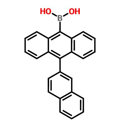 10-(2-萘基)蒽-9-硼酸 597554-03-5 C24H17BO2