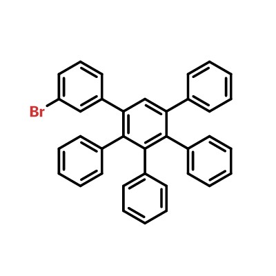 1,1':2',1''-三联苯,3-溴-3',4',5'-三苯基,CAS 872118-06-4,C36H25Br 