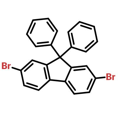 2,7-二溴-9,9-二苯基芴 186259-63-2 C25H16Br2
