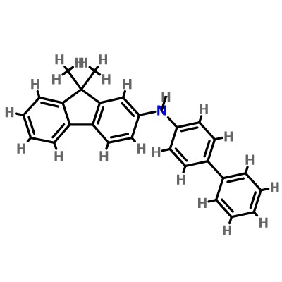 N-[1,1'-联苯-4-基]-9,9-二甲基-9H-芴-2-胺 897671-69-1 C27H23N