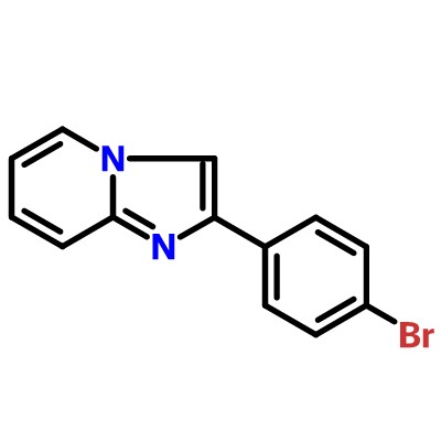 2-(4-溴苯基)咪唑并[1,2-a]吡啶 34658-66-7 C13H9BrN2