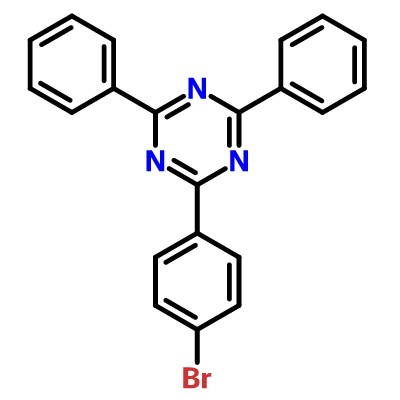 2-(4-溴苯基)-4,6-二苯基-1,3,5-三嗪 [23449-08-3]