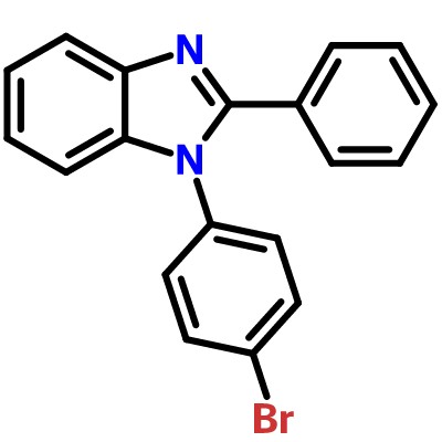 1-(4-溴苯基)-2-苯基苯并咪唑 760212-58-6 C19H13BrN2