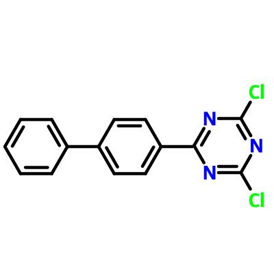 2-(4-联苯基)-4,6-二氯-1,3,5-三嗪 10202-45-6 C15H9Cl2N3