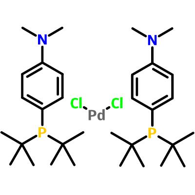 二氯双[二叔丁基-(4-二甲基氨基苯基)膦]钯(II) [887919-35-9] PdCl2(Amphos)2