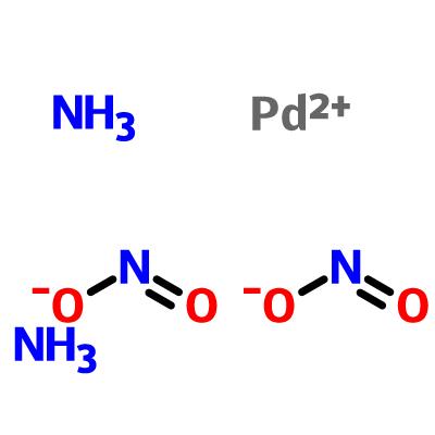 二亚硝基二氨钯 14708-52-2 (NH3)2Pd(NO2)2 二亚硝基二氨