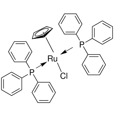 二(三苯基膦)环戊二烯基氯化钌(II)  32993-05-8  C41H35ClP2Ru  环戊二烯双(三苯基磷)氯化钌