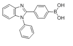 B-[4-(1-苯基-1H-苯并咪唑-2-基)苯基]-硼酸 952514-79-3 C19H15BN2O2