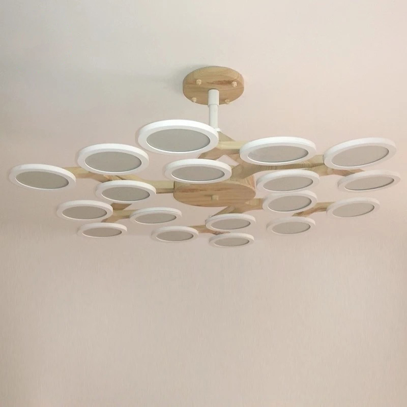 UIV OLED定制吊灯 圆形光源组合安装吊灯定制