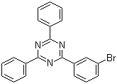 CAS # 864377-31-1, 2-(3-Bromophenyl)-4,6-diphenyl-1,3,5-triazine