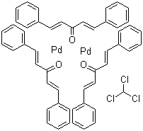 CAS 登录号：52522-40-4, 三(二亚苄基丙酮)二钯-氯仿加合物