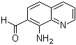 CAS 登录号：158753-17-4, 8-氨基喹啉-7-甲醛