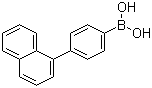 CAS 登录号：870774-25-7, 4-(1-萘基)苯硼酸