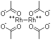 CAS 登录号：15956-28-2, 二聚醋酸铑, 醋酸铑(II)二聚体