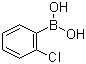 CAS 登录号：3900-89-8, 2-氯苯基硼酸