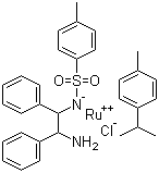 CAS 登录号：192139-90-5, (S,S)-N-(对甲苯磺酰)-1,2-二苯乙烷二胺(对异丙基甲苯)氯化钌