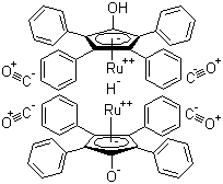 CAS 登录号：104439-77-2, 1-羟基四苯基环戊二烯四羰基二钌