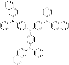 CAS 登录号：185690-41-9, 4,4',4''-三[2-萘基苯基氨基]三苯基胺