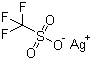 CAS 登录号：2923-28-6, 三氟甲烷磺酸银