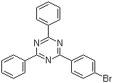 CAS 登录号：23449-08-3, 2-(4-溴苯基)-4,6-二苯基-1,3,5-三嗪