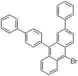 CAS 登录号：1195975-03-1, 9-[1,1'-联苯]-4-基-10-溴-2-苯基蒽