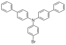 CAS 登录号：499128-71-1, N-(4-溴苯基)-N,N-双(1,1'-联苯-4-基)胺
