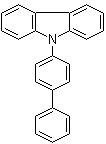 CAS 登录号：6299-16-7, 9-(4-苯基苯基)咔唑