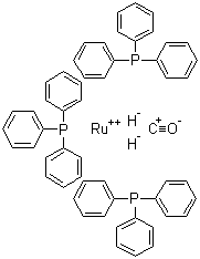 CAS 登录号：25360-32-1, 三(三苯基膦)羰基二氢钌(II)