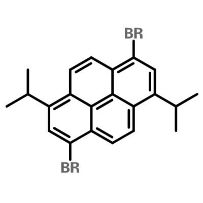 1,6-二异丙基-3,8-二溴芘 CAS 869340-02-3 C22H20Br2