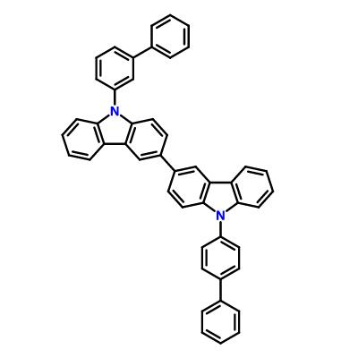 N-(3-联苯基)-N-(4-联苯基)-3,3-双咔唑_CAS 1643479-47-3