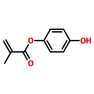 2-甲基-2-丙烯酸 4-羟基苯基酯[31480-93-0]C10H10O3