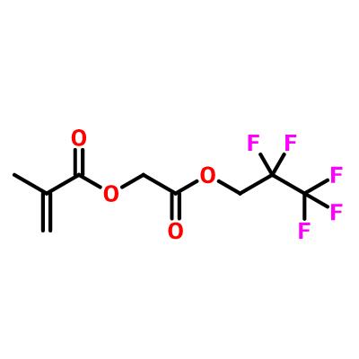 2-氧代-2-(2,2,3,3,3-五氟丙氧基)乙基甲基丙烯酸酯[1176273-16-7]C9H9F5O4