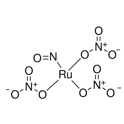 三硝基亚硝酰钌(II)  34513-98-9 N8O16Ru 硝化硝酸钌