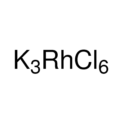 六氯铑(III)酸钾 13845-07-3 K3RhCl6 氯铑酸钾