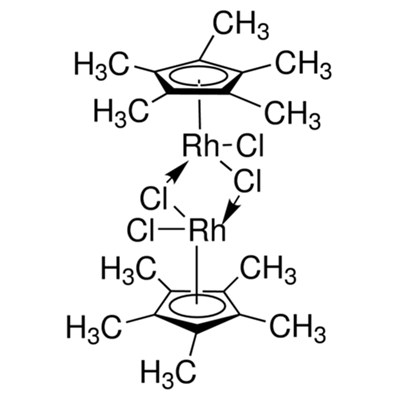 二氯(五甲基环戊二烯基)合铑(III)二聚体 12354-85-7 C20H30Cl4Rh2 戊基甲基环戊二烯氯化铑