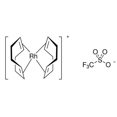 双(1,5-环辛二烯)-三氟甲磺酸铑 99326-34-8 C17H24F3O3RhS 双(1,5-环辛二烯)-三氟甲磺酸铑(I)
