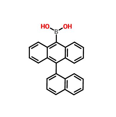[10-(1-萘基)-9-蒽]硼酸 400607-46-7 C24H17BO2