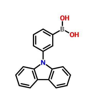 3-(9H-咔唑-9-基)苯硼酸_864377-33-3