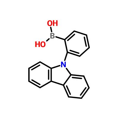 B-[2-(9H-咔唑-9-基)苯基]硼酸 1189047-28-6 C18H14BNO2