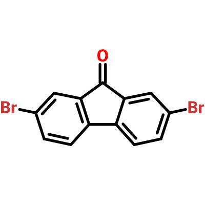 2,7-二溴-9-芴酮 14348-75-5 C13H6Br2O