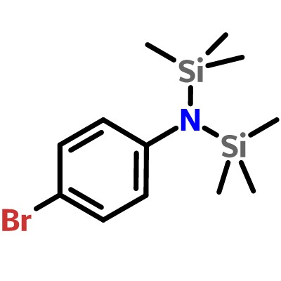 N,N-二(三甲基硅烷基)-4-溴苯胺 5089-33-8 C12H22BrNSi2
