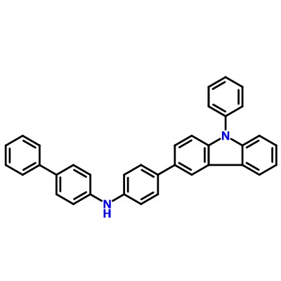 N-[4-(9-苯基-9H-咔唑-3-基)苯基]-[1,1'-联苯]-4-胺 1160294-96-1 C36H26N2