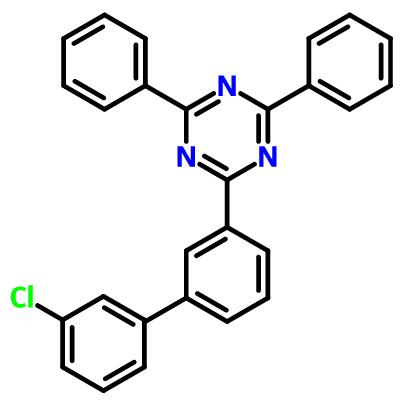 2-(3-氯[1,1-联苯]-3-基)-4,6-二苯基-1,3,5-三嗪[1443049-83-9]