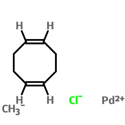 氯(1,5-环辛二烯)甲基钯(II) 63936-85-6 C9H14ClPd 氯(1,5-环辛二烯)甲基钯(II)
