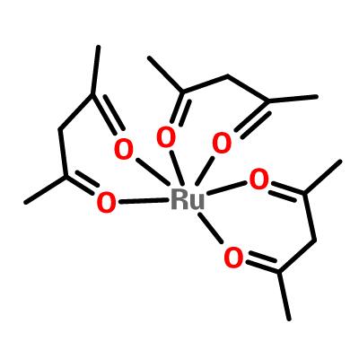 三(乙酰丙酮酸)钌(III) 14284-93-6 C15H21O6Ru 乙酰丙酮钌