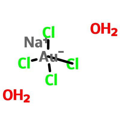 二水四氯金酸钠 13874-02-7 NaAuCl4.2(H2O) 氯金酸钠二水物